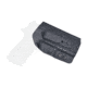 Rounded Tuckable IWB KYDEX Holster, Sig Sauer P320 Compact/Carry, Ambidextrous, Black, SSR-P320-BK-TUCK
