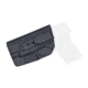 Rounded Tuckable IWB KYDEX Holster, Springfield XD-S 4.0in, Left Hand, Black, SFA-XDS40-BK-LH-TUCK