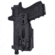 Rounded Weapon Mounted Light Holster for Streamlight TLR-7, Ambidextrous, Black, CEH000009