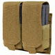 Condor Outdoor Double M14 Mag Pouch - Gen II, Coyote Brown, 191089-498