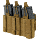 Condor Outdoor Gen2 Triple Kangaroo Mag Pouch, Coyote Brown, 191233-498