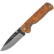 Condor Krakatoa Linerlock Desert Folding Knife, 3.5 natural finish 1095HC steel blade, Desert tan canvas micarta handle, CTK3938-4.27HC