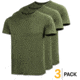 Condor Outdoor Military Tee - Mens, 3 Pcs/Pack, Olive Drab, 2XL, 101277-001-XXL