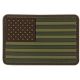 Condor Outdoor PVC US Flag Patch, 6 Pc/Pack, Multicam, 181004-008