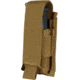 Condor Outdoor Single Pistol Mag Pouch, Coyote Brown, MA32-498