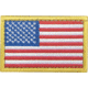 Condor Outdoor US Flag Patch 6 Pcs/Pack, 4, Red/White/Blue, 230-004