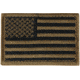 Condor Outdoor US Flag Patch 6 Pcs/Pack, 498, Coyote Brown, 230-498