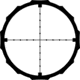 Crimson Trace Hardline Rifle Scope, 4-12x40mm, 1in Tube, Second Focal Plane, CT MILDOT Reticle, MOC Coating, Black, 01-01510