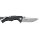 CRKT Bt Fighter - Compact, Designed By Brian Tighe in Ridgefield, Folding Knife W/Button Lock, 2.85in, Plain Edge, Stonewash Finish, Glass Reinforced Nylon Handle, 5220
