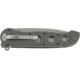 CRKT Classic by Kit Carson Folding Knife,3.9in Bead Blast Tanto Plain Edge Blade,Aluminum Handle M16-04S