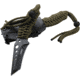 CRKT Crawford N.E.C.K. Knife - Black, with Olive Drab Cord Wrap 2030CW