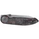 CRKT Pursue Folding Knife, 3.15in, 8Cr13MoV Stainless Steel Blade, Drop Point Blade, Black/Orange G10 Handle, 4011