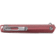 CRKT Stylus Assisted Opening Folding Knife, 3.18in, Stainless Steel, Drop Point, Maroon Aluminum Handle, K820BXP