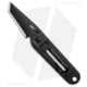 CRKT Kiss Folding Knife, 3in, 8Cr13MoV Stainless Steel Blade, Drop Point Blade, Black Handle, 5500KN