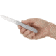 CRKT Facet 3.37in Folding Knife, Sheepsfoot, Plain Satin D2 Steel Blade, Stainless Steel Handle, K230XXP