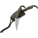 CRKT Folts SPEW Small Pocket Everyday Fixed Blade Knife, Wharncliffe, Razor Edge 2388