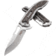 CRKT Ikoma Fossil - 3.96in. Plain Blade, IKBS, Stainless Steel &amp; G10 Scales, Clip 5470