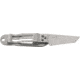 CRKT K.I.S.S. Knife - Satin, Tanto Blade, Razor-Sharp Edge 5500