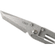 CRKT K.I.S.S. Knife - Satin, Tanto Blade, Razor-Sharp Edge 5500