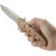 CRKT M16-14 Big Dog Special Forces Desert Tanto Folder Knife, Triple Point Serrations, M16-14ZSF