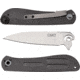 CRKT Slacker Folding Knife w/Locking Liner, 3.324in 1.4116 Stainless Steel Blade, 6061 Aluminum Handle, K350KXP