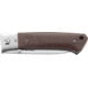 CRKT Torreya by Steve Jernigan Folding Knife,3.6in Satin Drop Point Blade,Brown Resin Infused Fiber Handle 2879