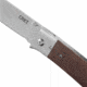 CRKT Torreya by Steve Jernigan Folding Knife,3.6in Satin Drop Point Blade,Brown Resin Infused Fiber Handle 2879