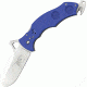 Crmipt Magnum Folding Knife, 3.75in, Blunt Tip Blade, Blue G10 Handle CSSD02