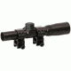 CenterPoint 2x20mm Pistol Scope w/Picatinny Rings, Duplex Reticle, 1in Tube, Black, 72004