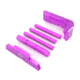 Cross Armory 3-Piece Kit 4 Pin Set, P80, Extended Mag Catch, Extended Slide Lock, PURPLE, Small, CRP80OKPL
