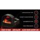 Cross Armory CRRDORMSC Black 3 MOA Red Dot Reticle