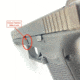 Cross Armory Extended Slide Lock for Glock Generation 1-3, Black, crGSLbk