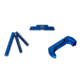 Cross Armory Glock 3-Piece Kit, 3 Pin Set, Extended Mag Catch, Extended Slide Lock, Gen 5, Blue, CRG5OKBL