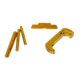 Cross Armory Glock 3-Piece Kit, 3 Pin Set, Extended Mag Catch, Extended Slide Lock, Gen 5, Gold, CRG5OKGD