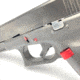 Cross Armory Glock 3-Piece Kit, 3 Pin Set, Extended Mag Catch, Extended Slide Lock, Gen 5, Red, CRG5OKRD