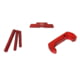 Cross Armory Glock 3-Piece Kit, 3 Pin Set, Extended Mag Catch, Extended Slide Lock, Gen 5, Blue, Small, CRG5OKRD