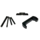 Cross Armory Glock 3-Piece Kit, 4 Pin Set, Extended Mag Catch, Extended Slide Lock, Gen 4, Black, Small, CRG4OKBK