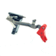 Cross Armory Glock Gen 1-3 Enhanced Flat Faced Trigger w/ Bar, Drop-in Shoe/3.5 Spring, 9mm, Aluminum/Red Safety, Red/Red, Small, crGTdi-rd