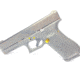 Cross Armory Glock 3-Piece Kit, 3 Pin Set, Extended Mag Catch, Extended Slide Lock, Gen 5, Gold, CRG5OKGD