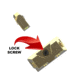 Cross Armory Glow-In-The-Dark Pistol Sights, Gold, Standard, crGSs-gd