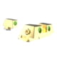 Cross Armory Glow-In-The-Dark Pistol Sights, Gold, Standard, crGSs-gd