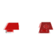 Cross Armory Glow-In-The-Dark Pistol Sights, Red, Standard, crGSs-rd