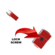 Cross Armory Glow-In-The-Dark Pistol Sights, Red, Tall, crGSt-rd
