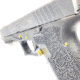 Cross Armory P80 Performance 4 Pin Set, V and C, Gold, CRP80PSGD