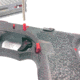 Cross Armory P80 Performance 4 Pin Set, V and C, Red, CRP80PSRD