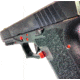 Cross Armory P80 Performance 4 Pin Set, V and C, Red, CRP80PSRD