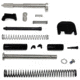 Cross Armory Standard Upper Parts Kit for Gen 3 Glock 19/P80, PF940C 9mm, Black, crUPK-g319s