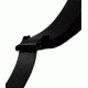 Crosstac Outfitter Gun Sling 1 1/4 inch, Black Biothane, Locking Sling Swivels, Black, Regular, 110020-BLK-LSS