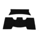 Custom Armor Group Velcro - Helmet Accessory, Black, VEL-BK