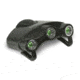 Cyclops Orion Hat Clip LED Flashlight, Black with 3 Green LED Lights, CYC-HC1-G